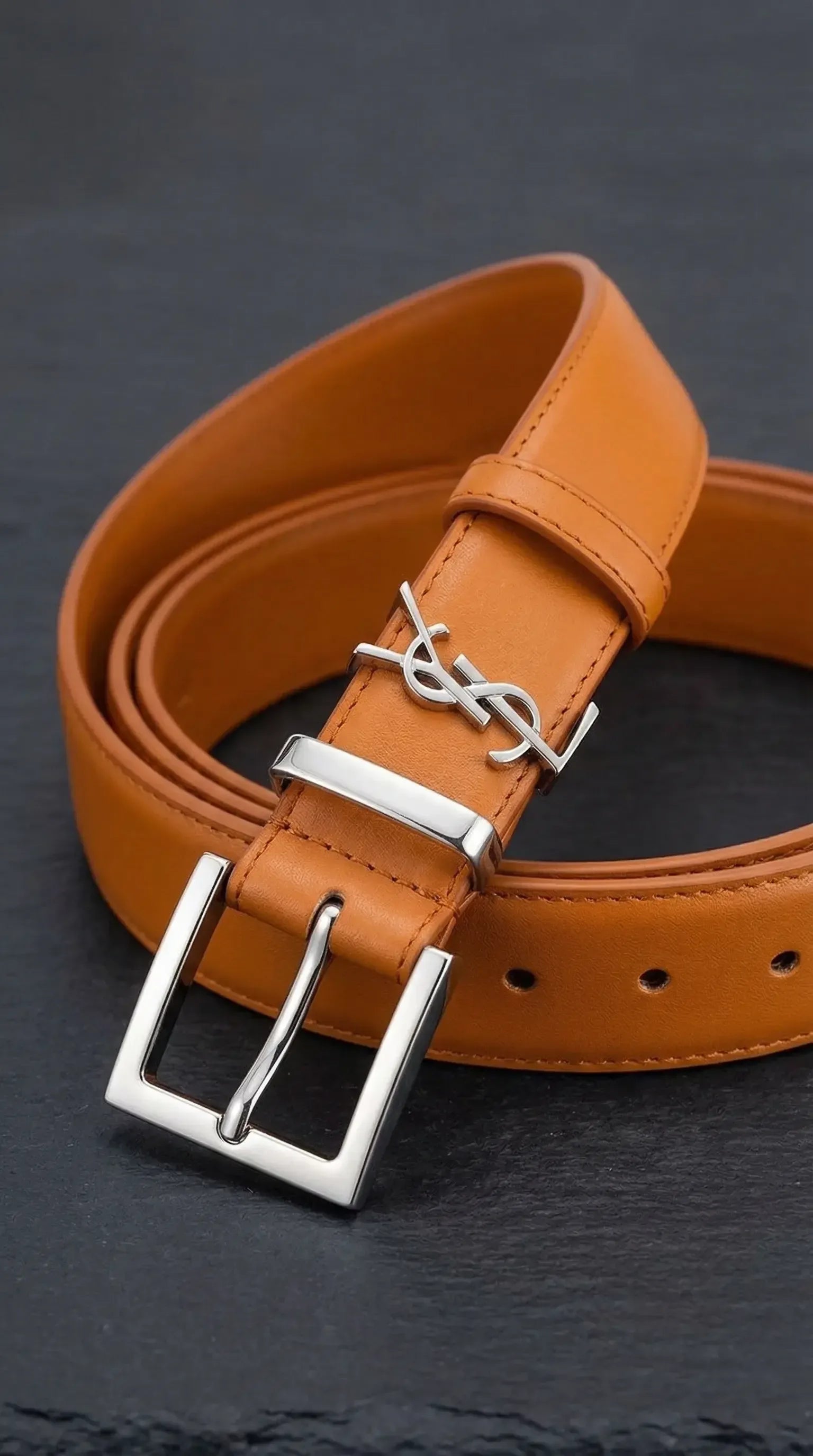 Cassandre Leather Belt - EliteLux Outlet